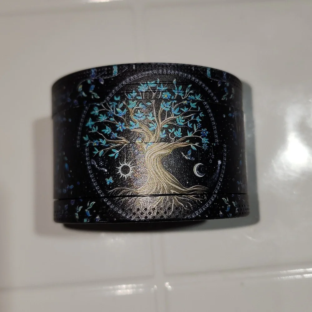 Tree of Life Painted Art On A Dry Herb Grinder - Picture 5 of 6